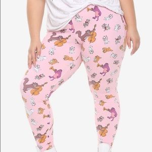 Hot Topic Disney The Aristocats Leggings Plus 1